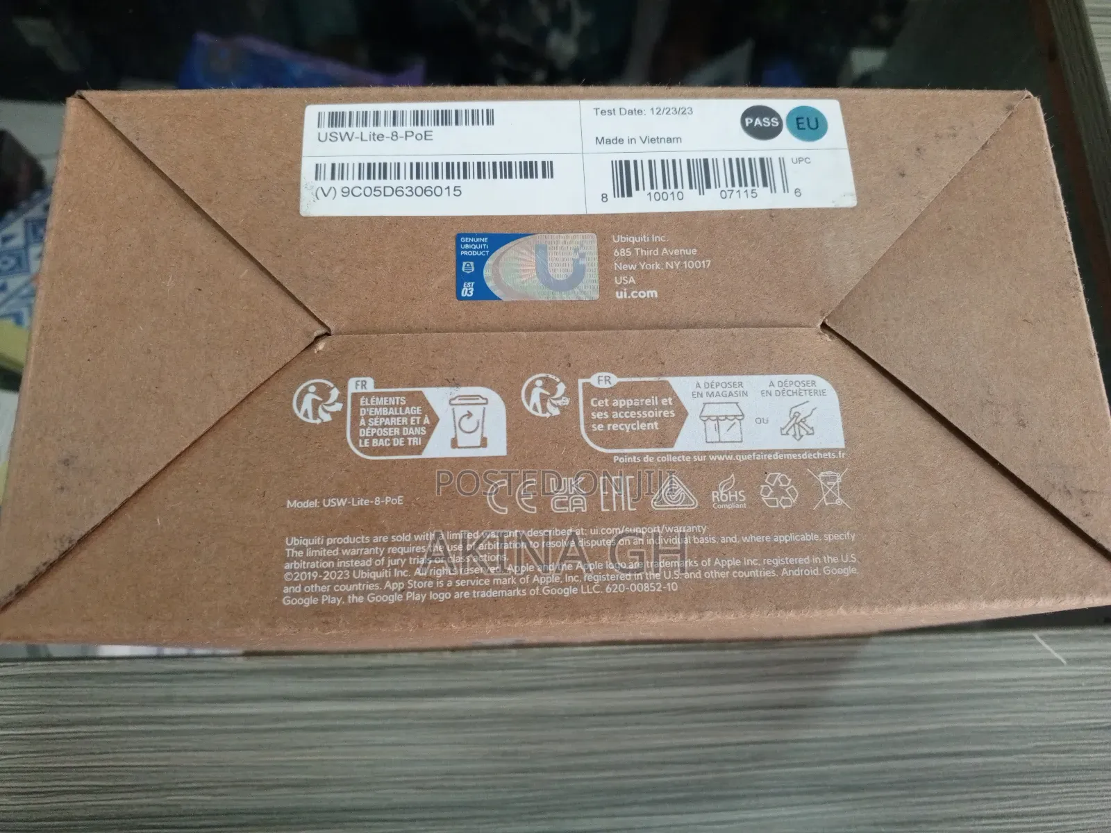 Unifi Lite 8-Port Gigabit Poe+ Compliant Managed Switch