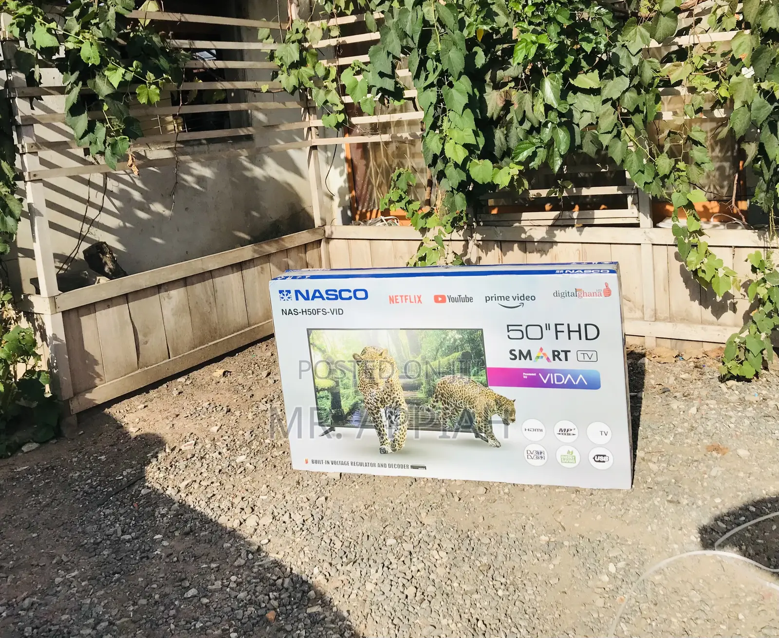 Buy Unique Nasco 50 Inch Fhd Satellite Smart Android Tv🤤