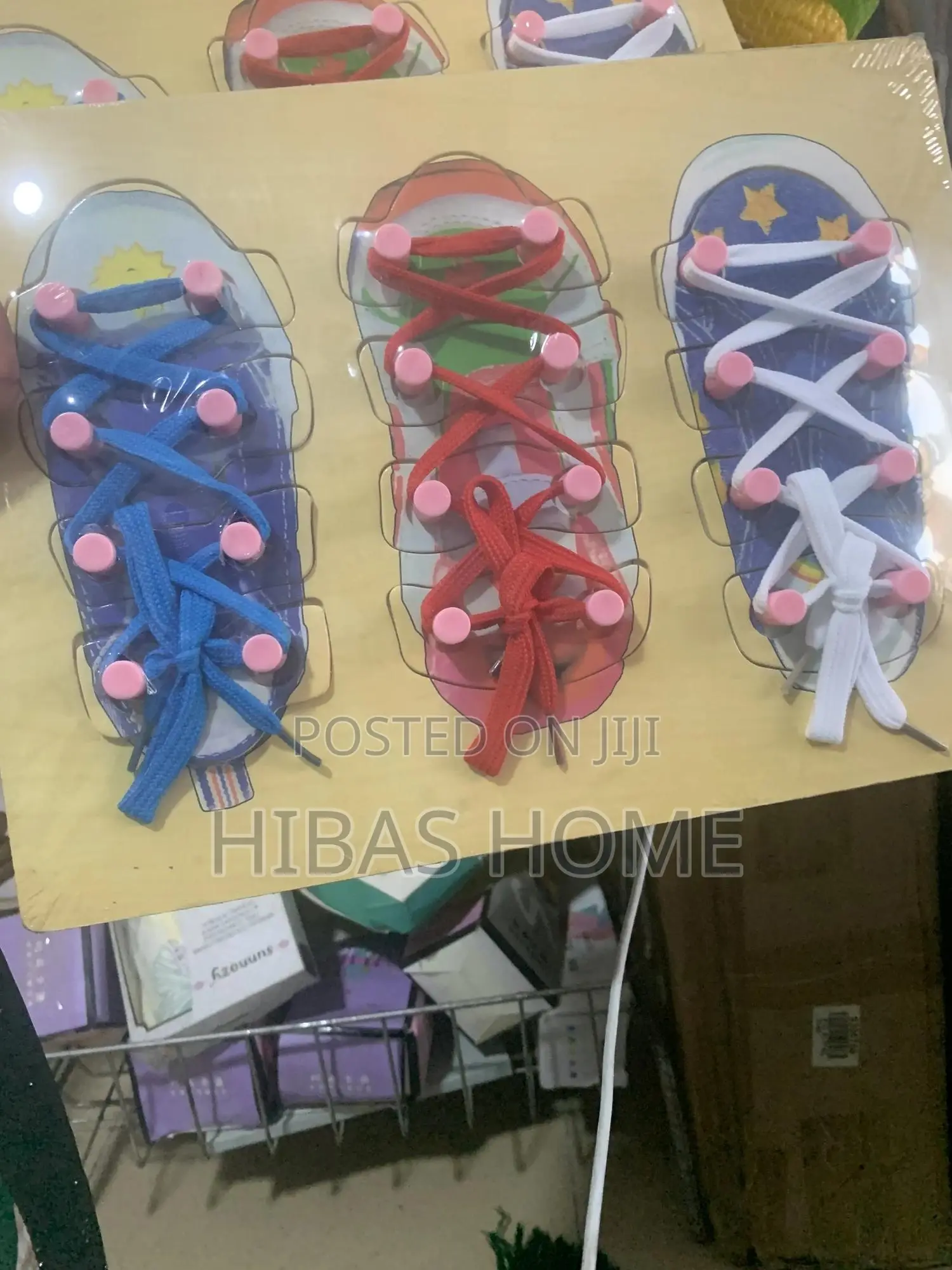 Learn To Tie A Shoe Educational Toy Hand Eye Cognition