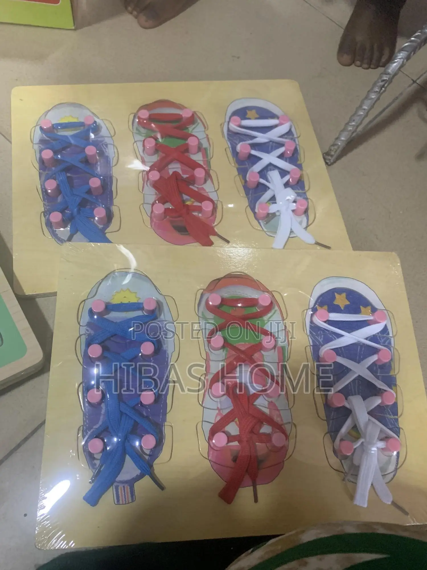 Learn To Tie A Shoe Educational Toy Hand Eye Cognition