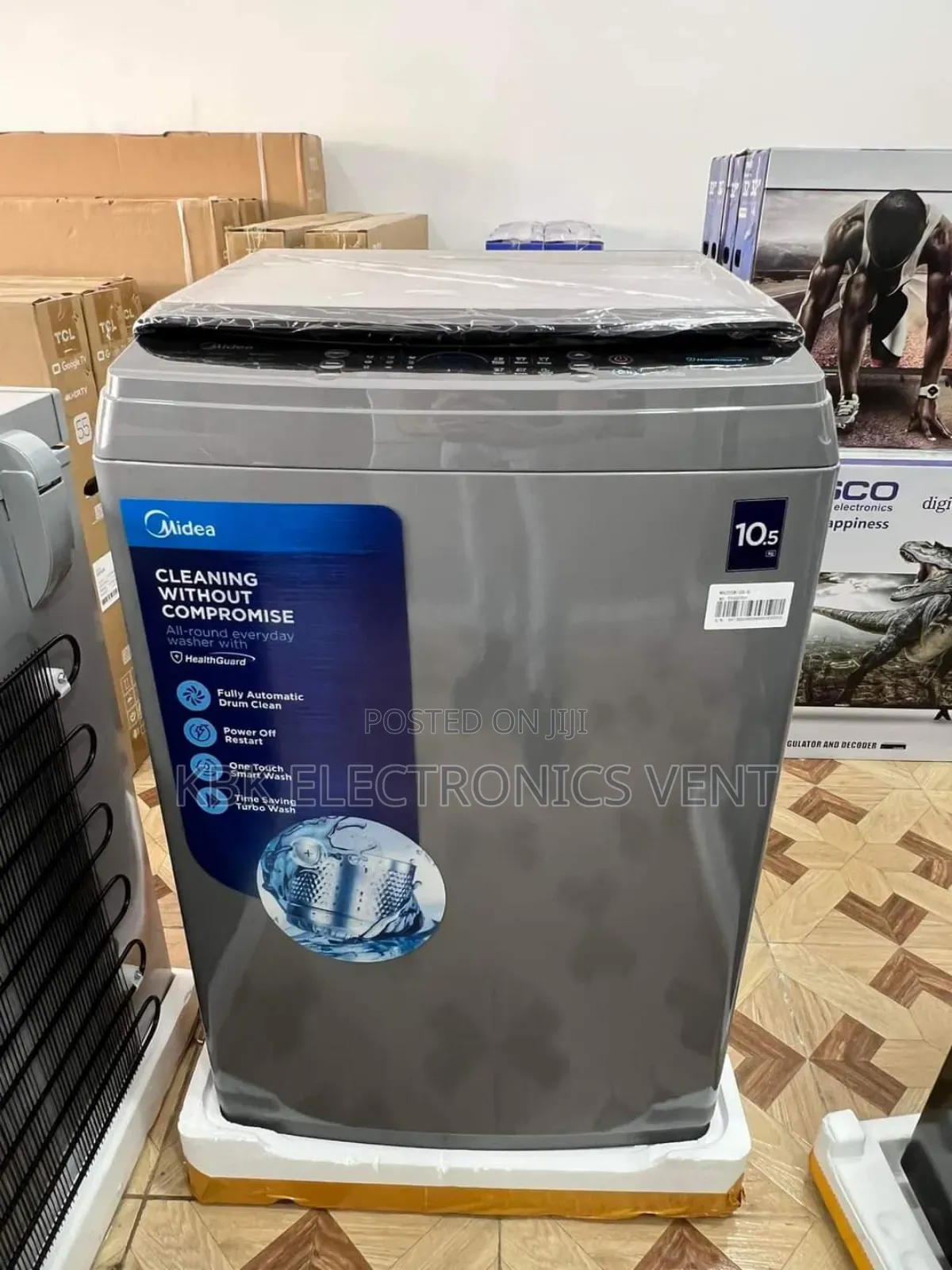 Midea 10.5KG Top Load Full Automatic Washing Machine