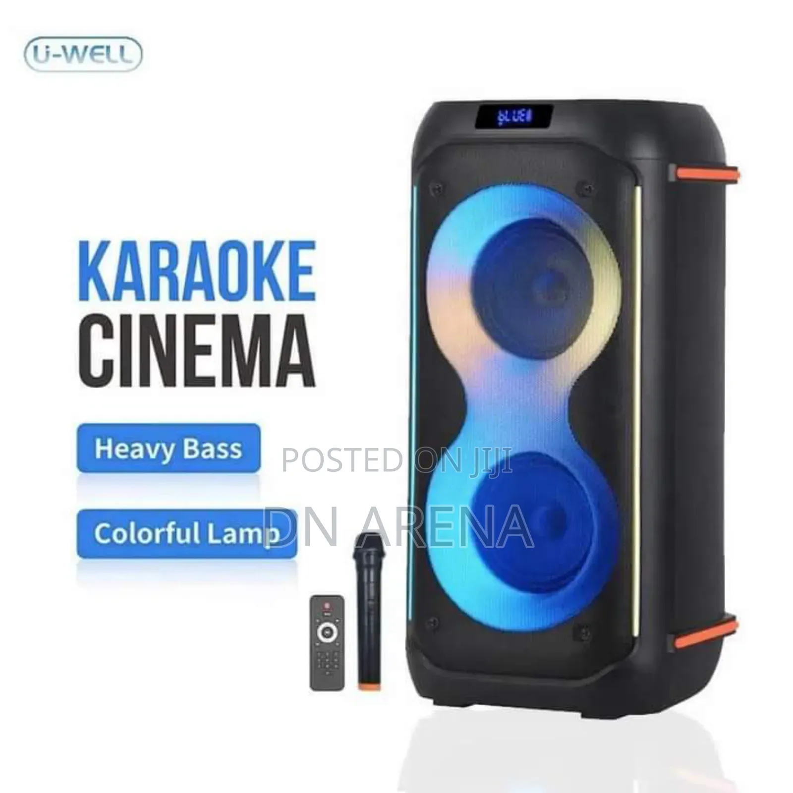Karaoke Cinema With Microphone  
 Speaker