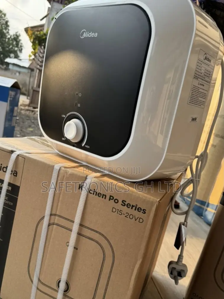 Essential White 15 Liters Nasco Water Heater