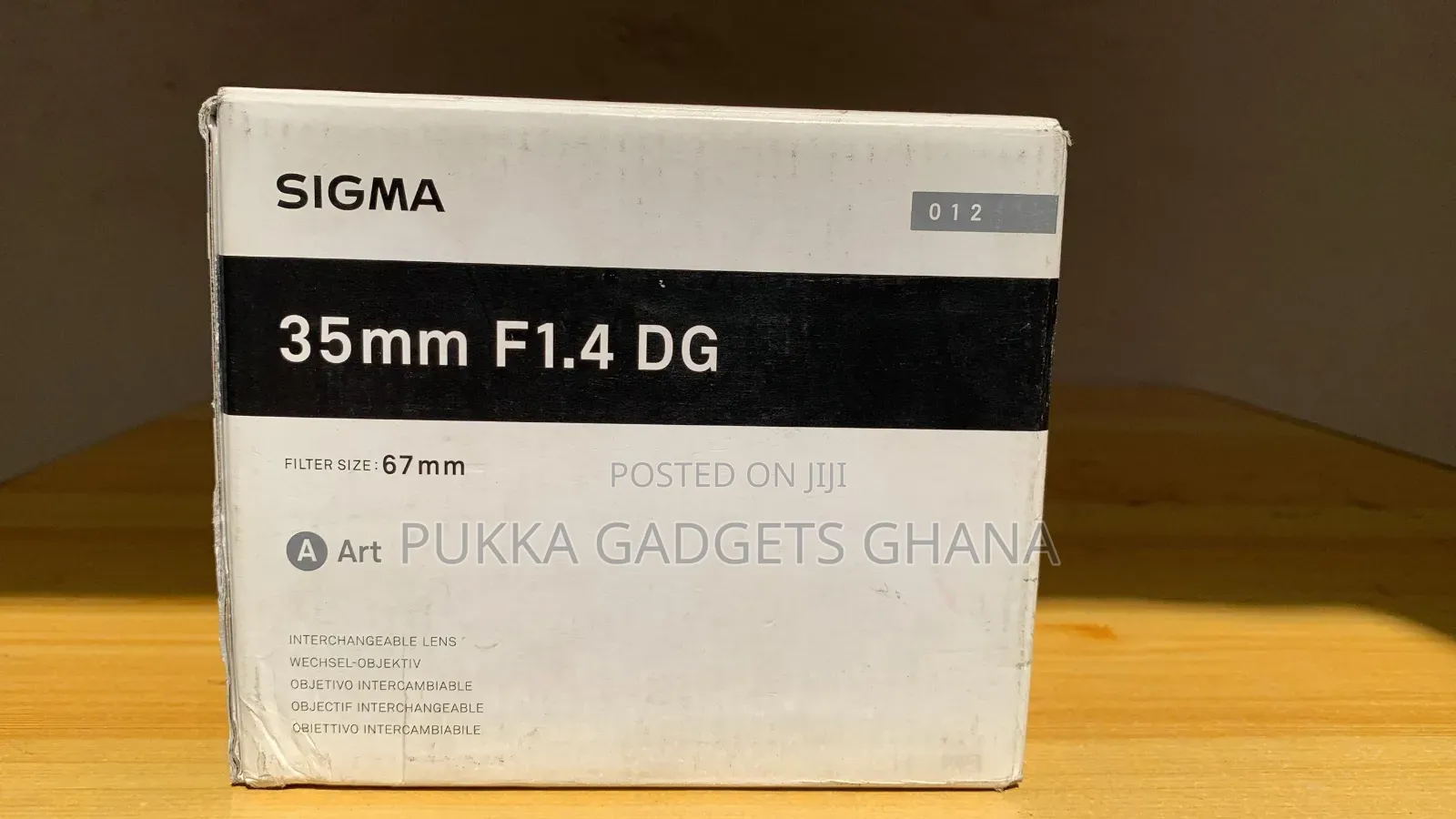 Sigma Arts 35mm F1.4 Lens