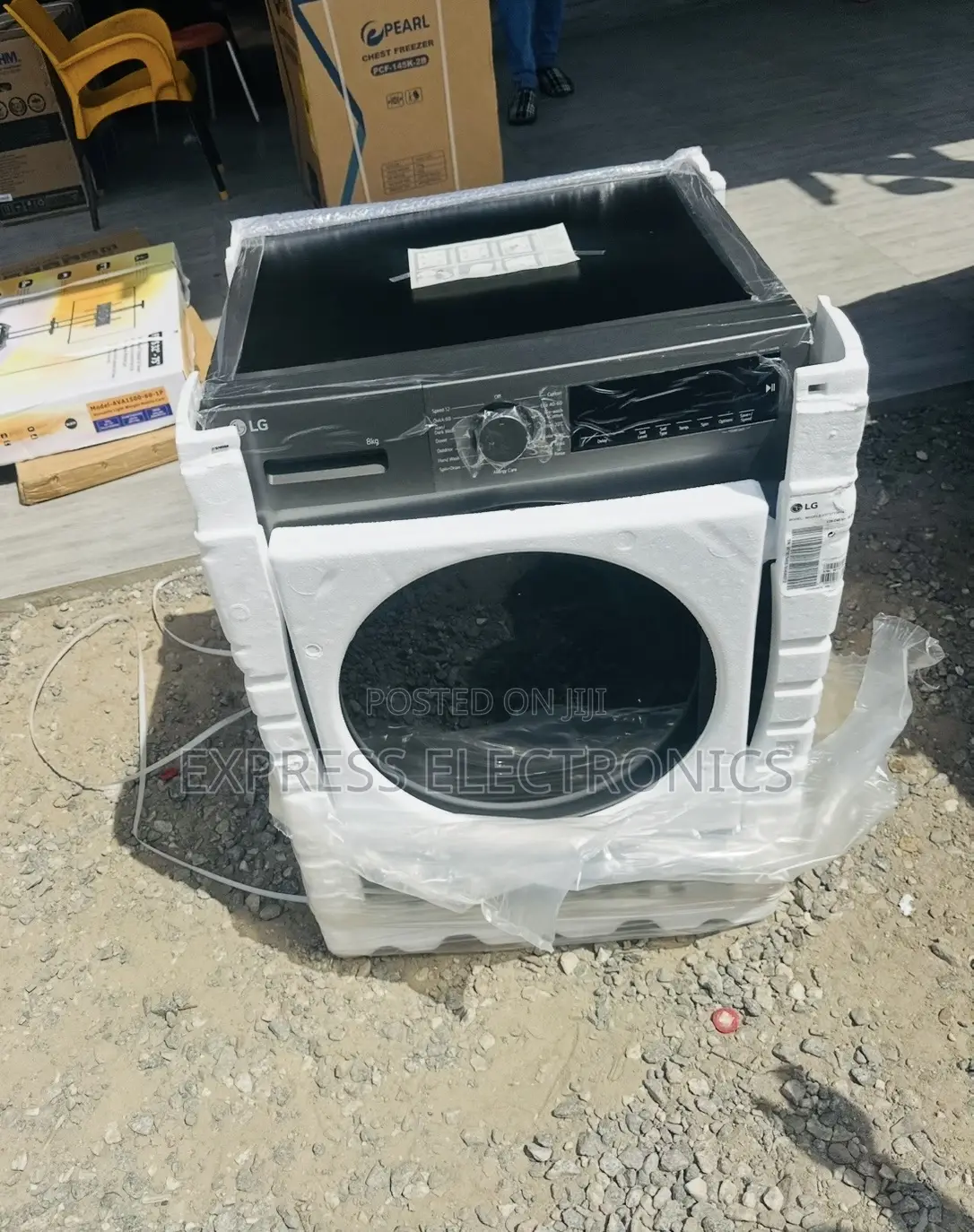 Wash And Dry Full Auto Lg WM 8kg