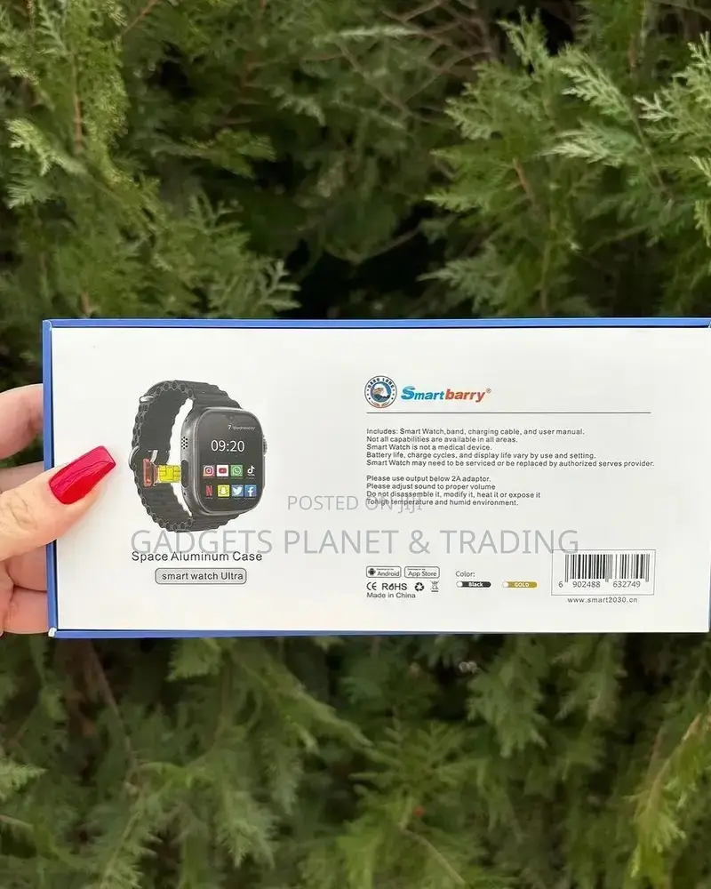 Smartbarry C92 Max Full Android Watch - 6g+64gb, Sim Wifi