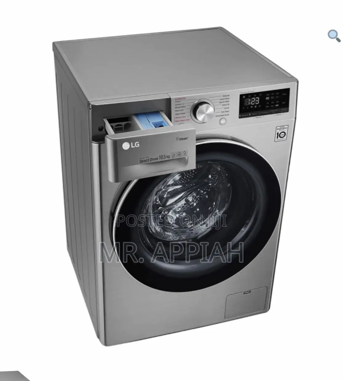 Order Authentic LG F4V5RYP2T 10.5kg Washing Machine(Gray).