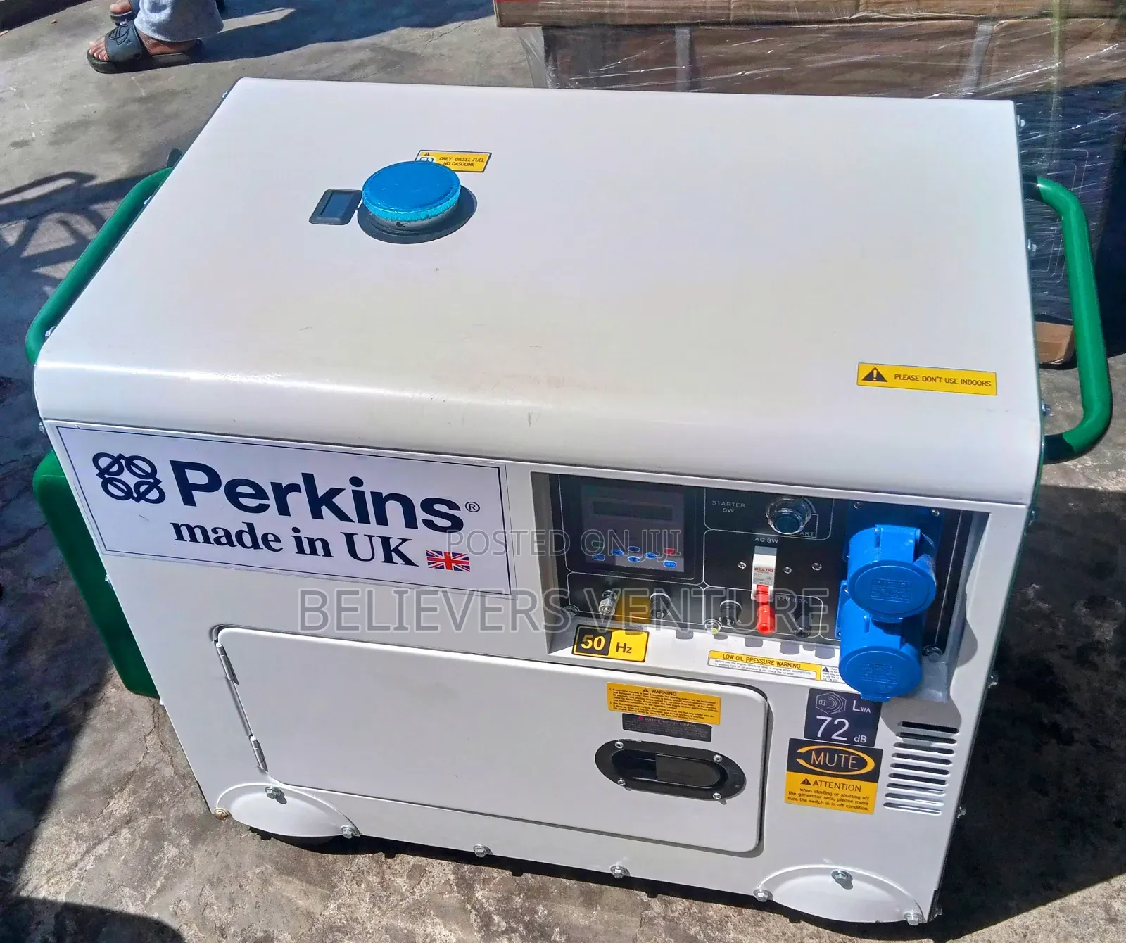 230/240v 13000watt Generator Diesel Perkins Generator 10kva