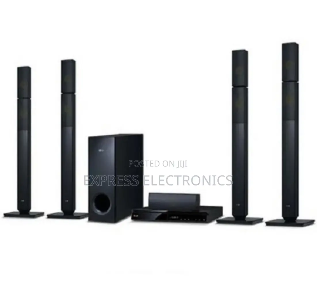 LG 330W 5.1CH, Home Theatre, Jersey Speakers (LHD457B)
