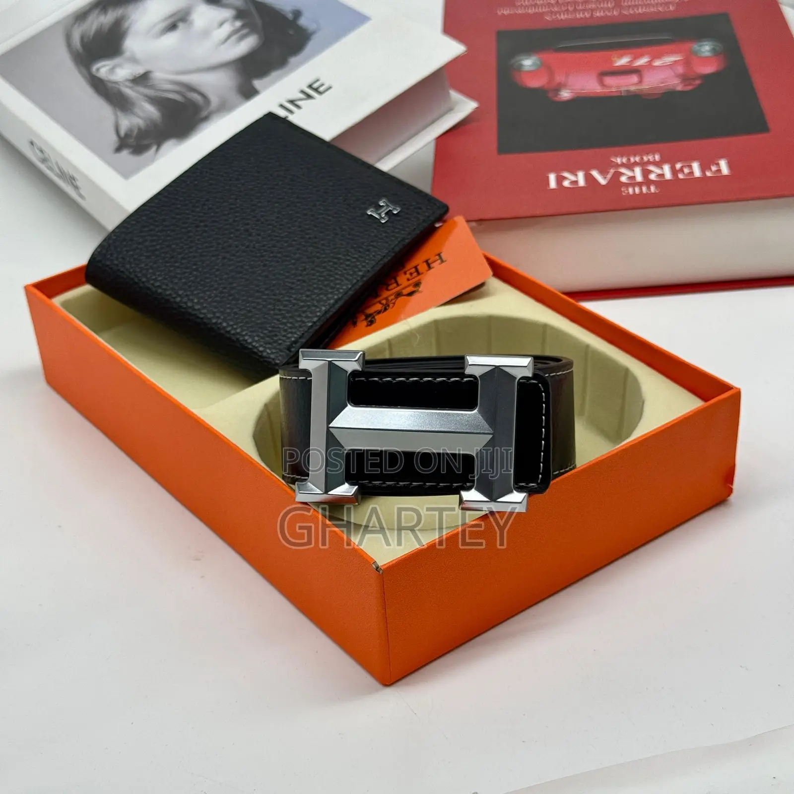 Hermes Wallet Belt Set Perfect Gift for Him