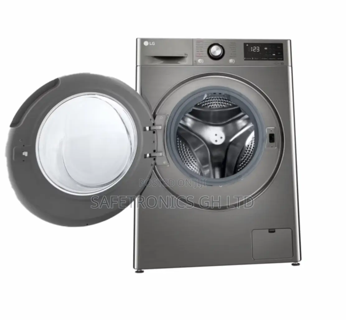 Get Frontload LG 9kg Black F4R3VYG6P Washer