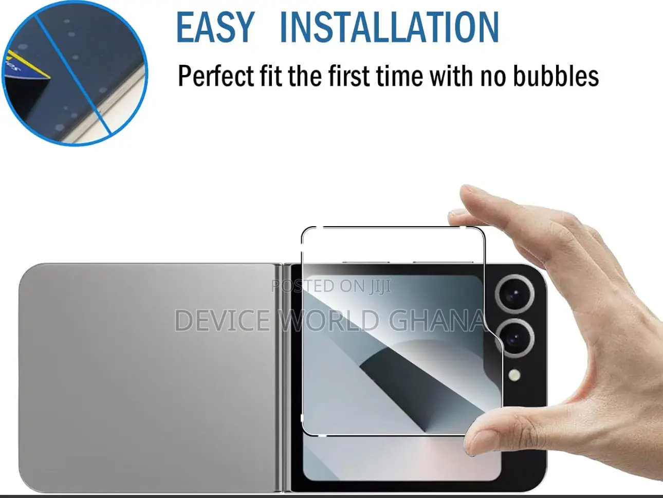 Hd Glass Protector for Samsung Z Flip 7 6 5 Display Screen