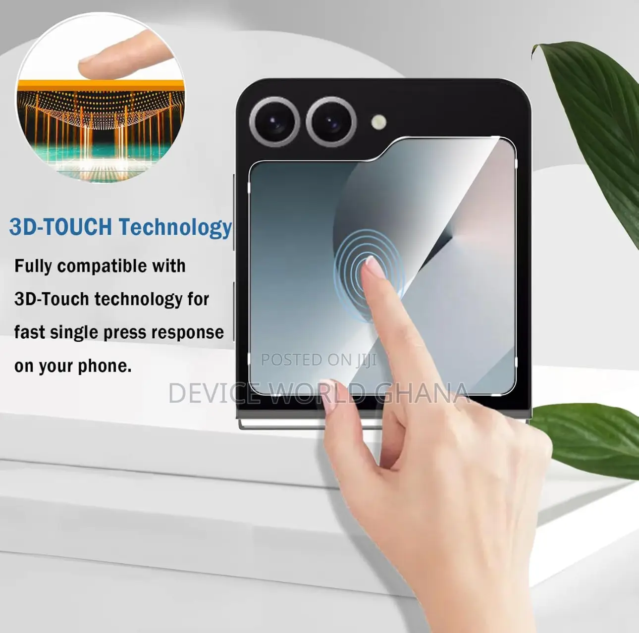 Hd Glass Protector for Samsung Z Flip 7 6 5 Display Screen