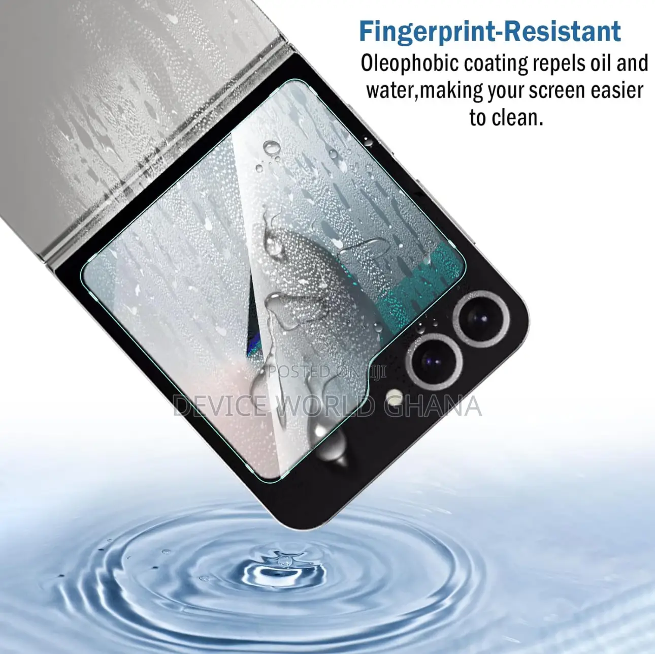 Hd Glass Protector for Samsung Z Flip 7 6 5 Display Screen