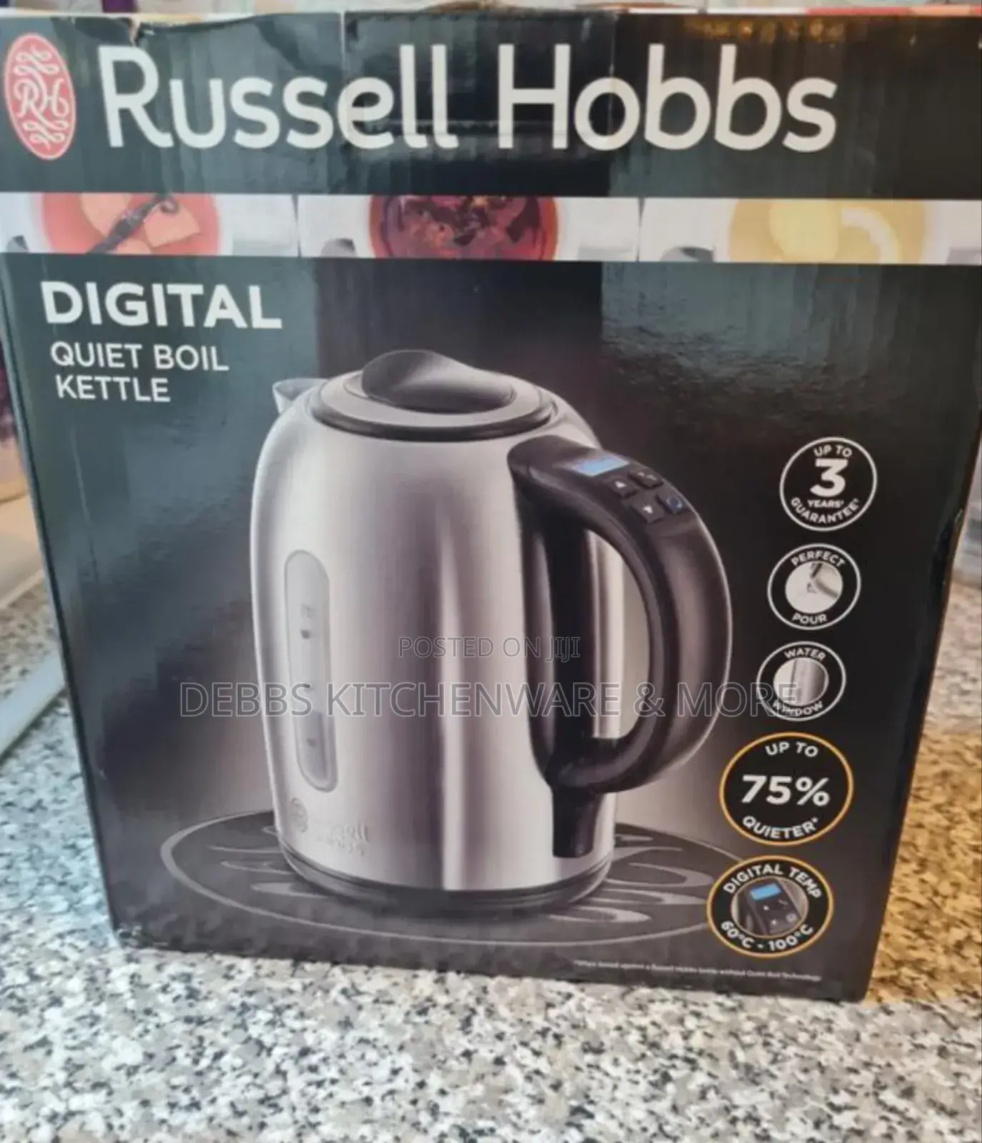 1.7litre Russell Hobbs Digital Kettle