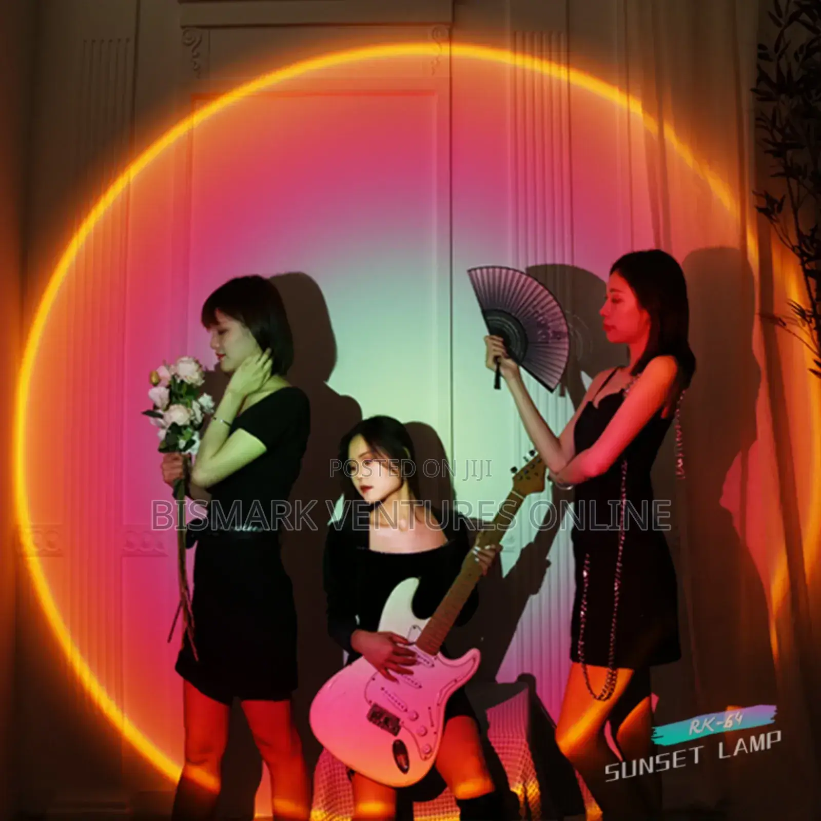 16 Colors Sunset Projection Lamp, Rainbow Night Light