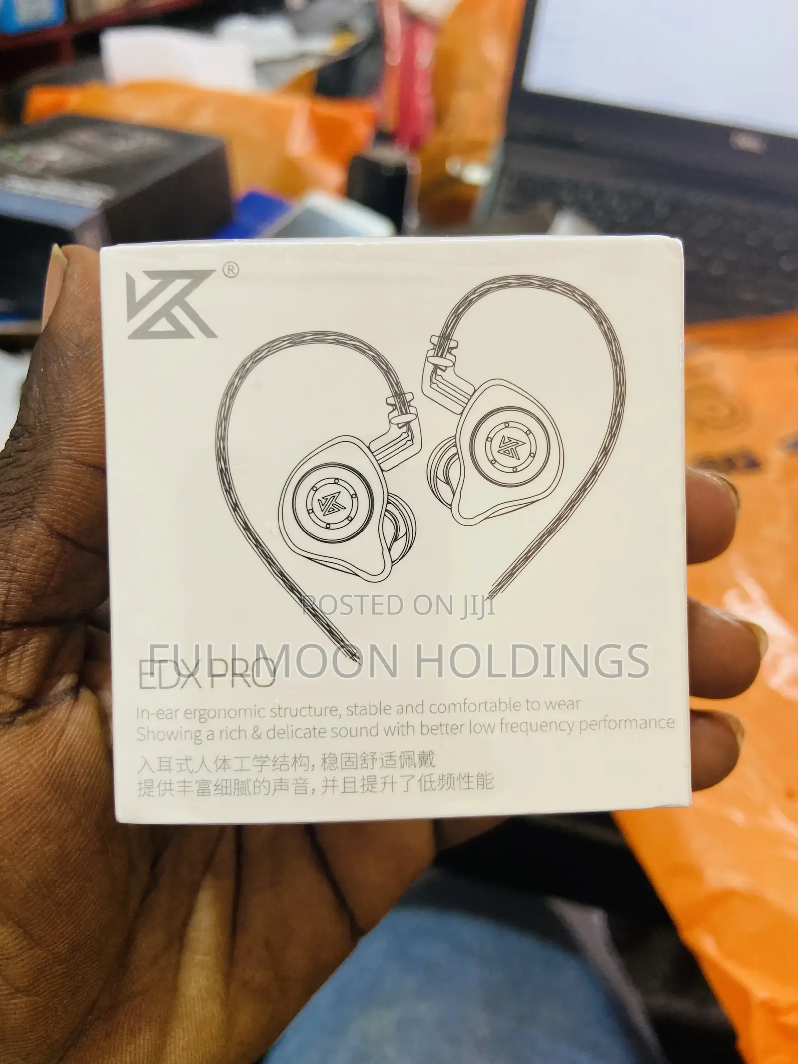 Kz Edx Pro In-ear Stage Monitor Wired Headphone Detachable