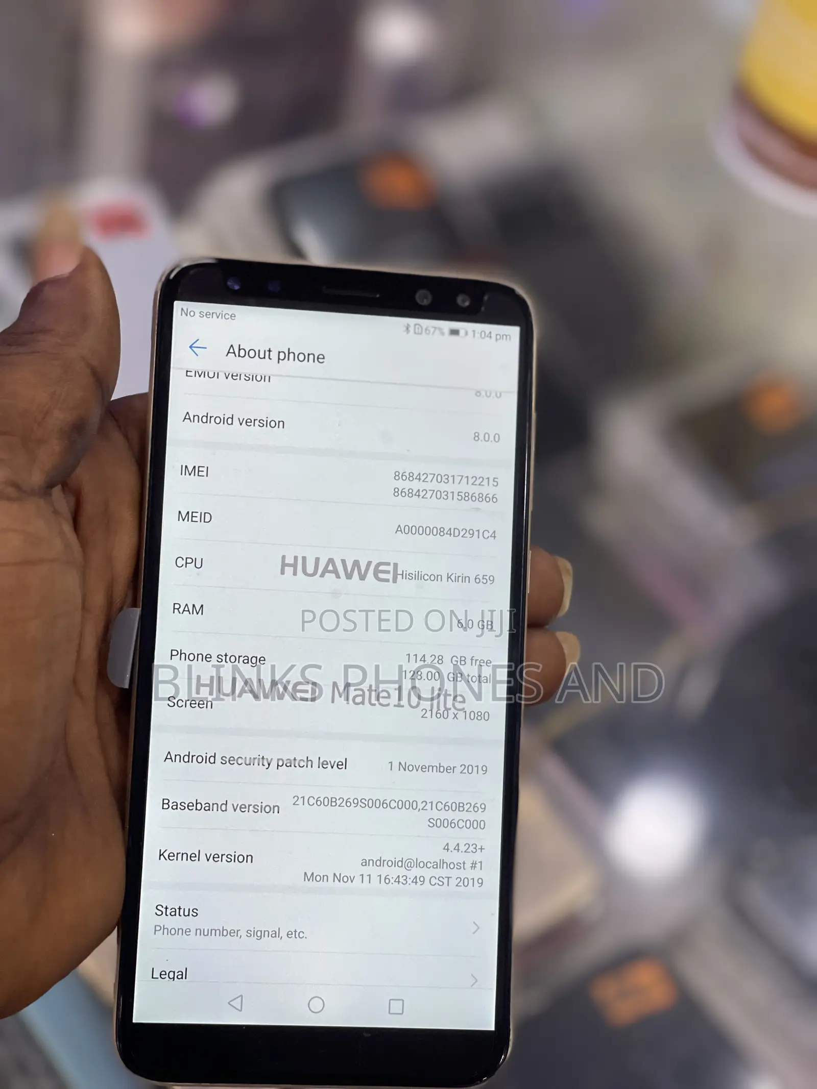 Huawei Mate 10 Lite 64 GB Gold