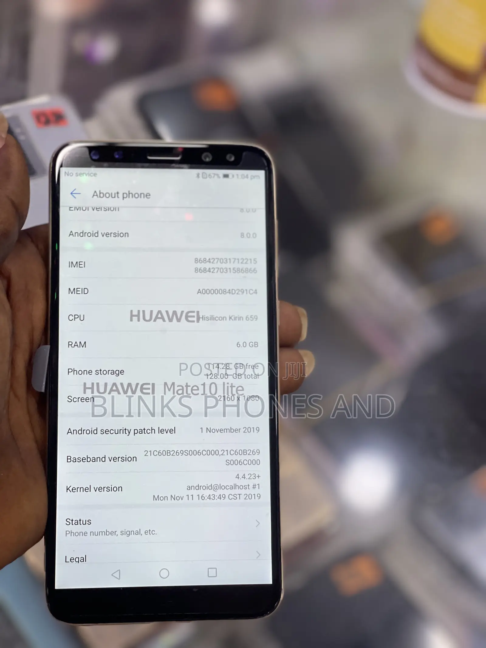 Huawei Mate 10 Lite 64 GB Gold