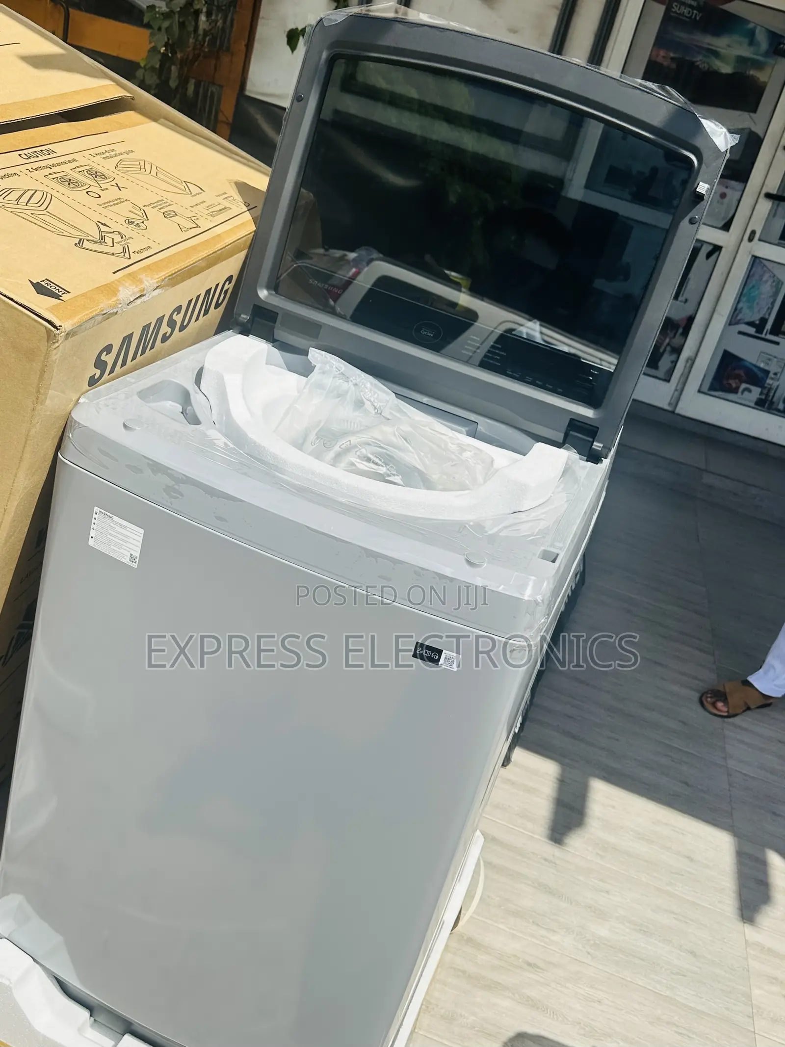 Active Dual Wash Topload Samsung Wa13cg5441by