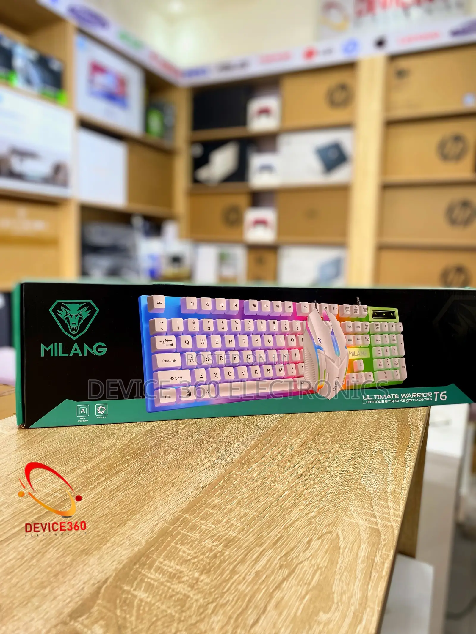 Original MILANG Gaming Keyboard and Mouse Combo