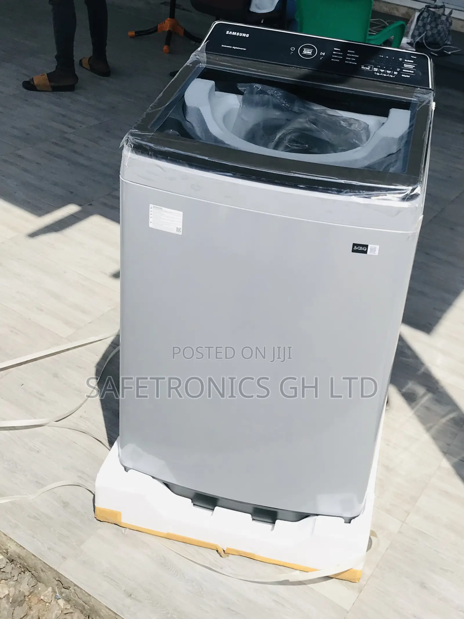 Powerful 13kg Topload Gray Samsung Washingmachine