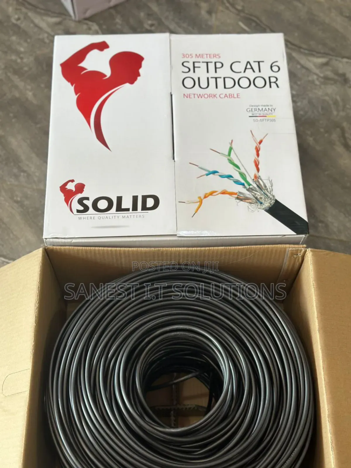 Cat6 Cable SFTP Double Layer 305 Meters