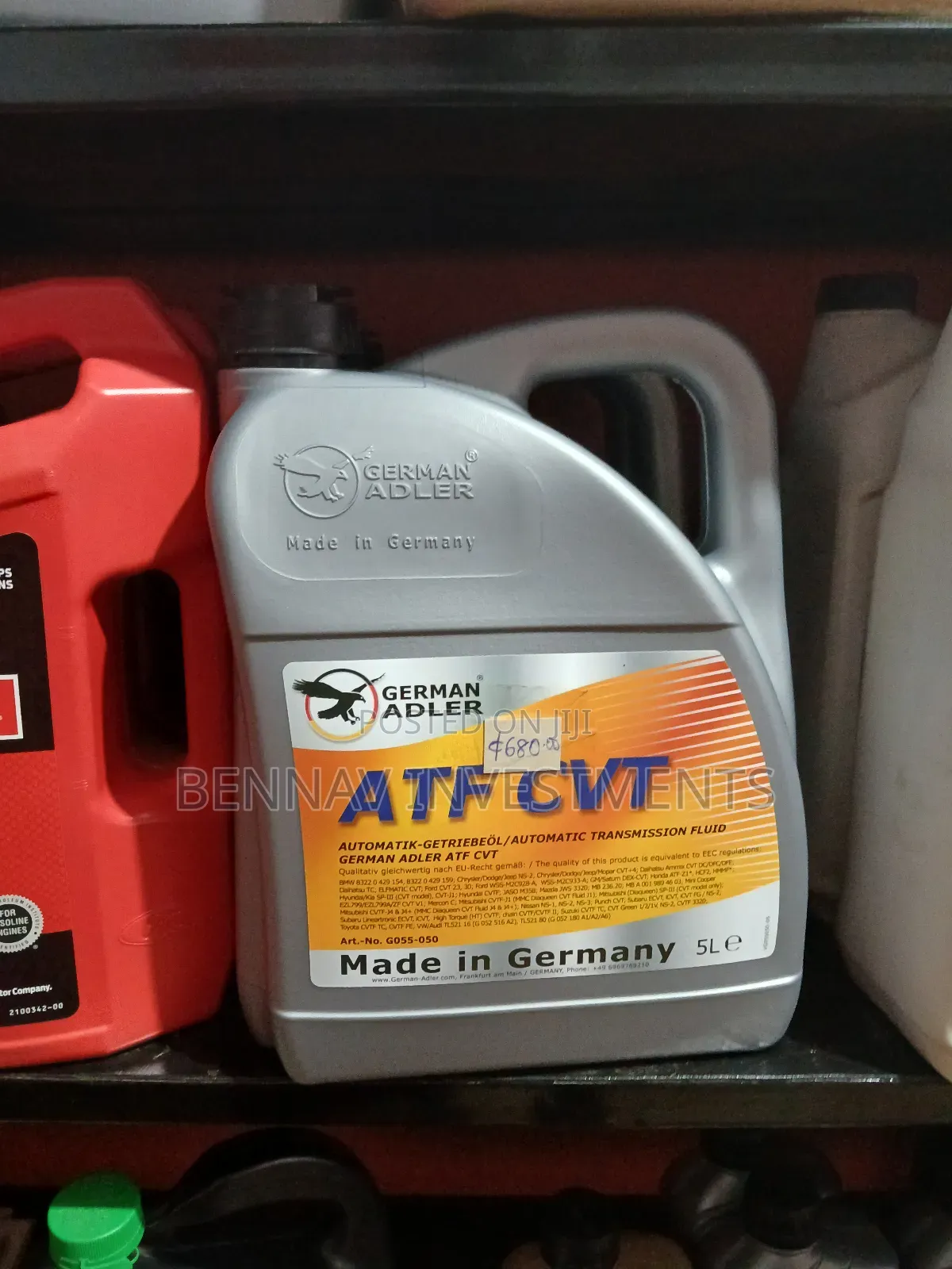 German Adler ATF CVT Synthetic Transmission Fluid