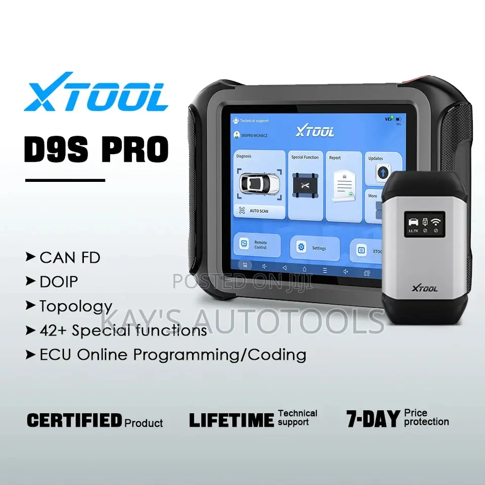 Xtool D9s Pro Professional Car Diagnostic Scanner Programer