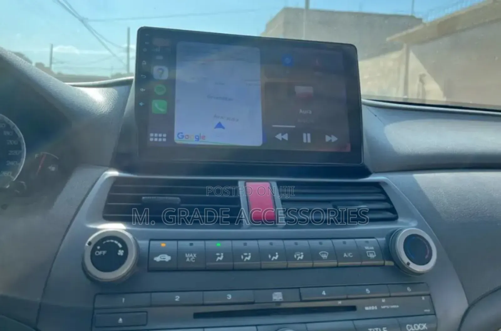 Honda Accord 8th G Android Radio Apple Carplay Android Auto