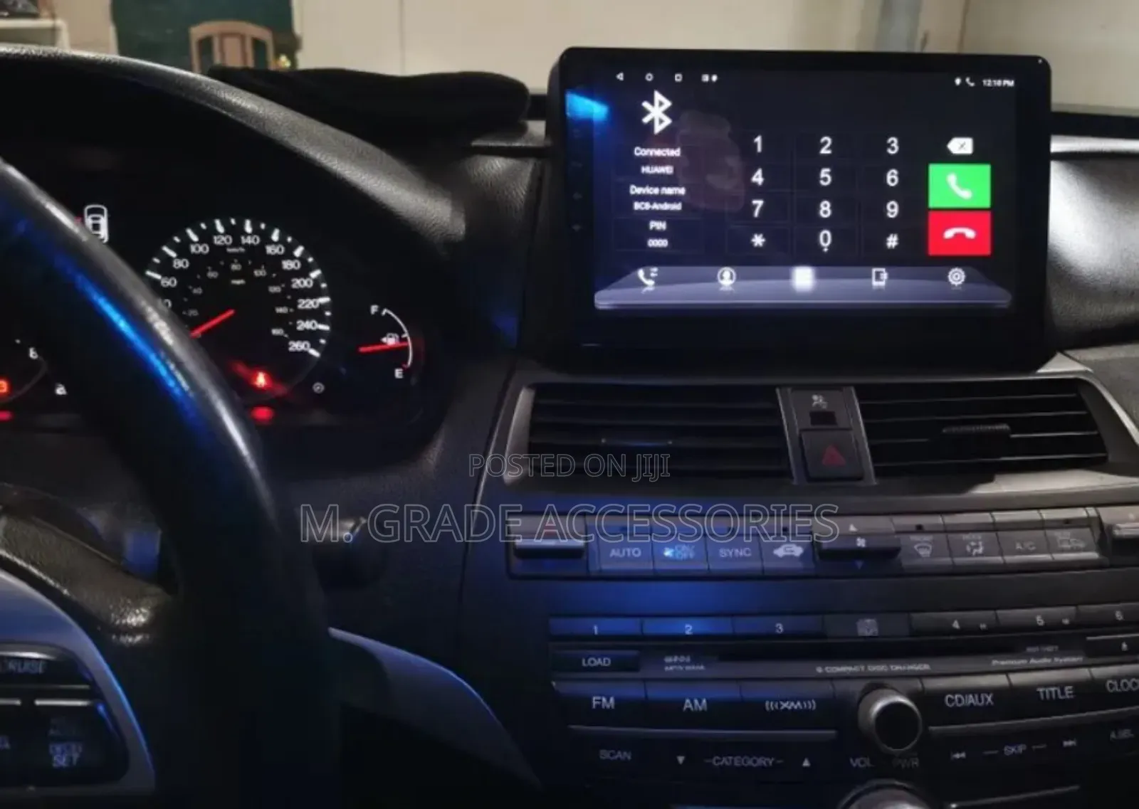 Honda Accord 8th G Android Radio Apple Carplay Android Auto