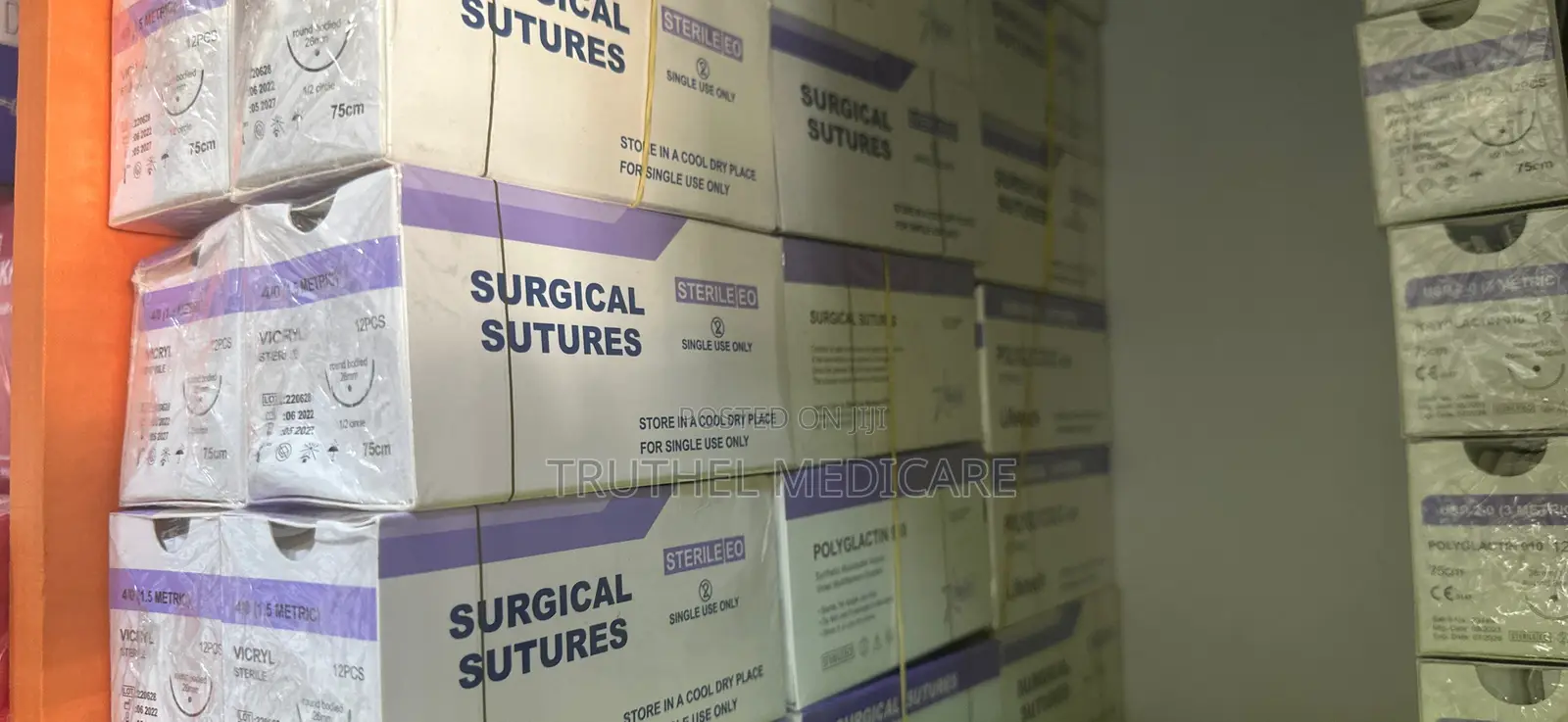 Surgical Sutures (Vicryl 0,1,1/,5,5/0)