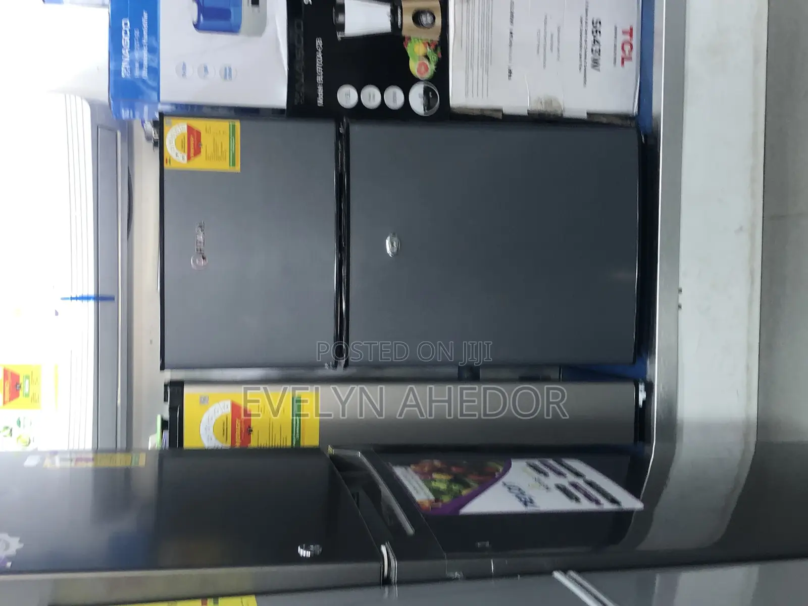 Affordable Pearl Table Top Double Door Fridge 86 Liters