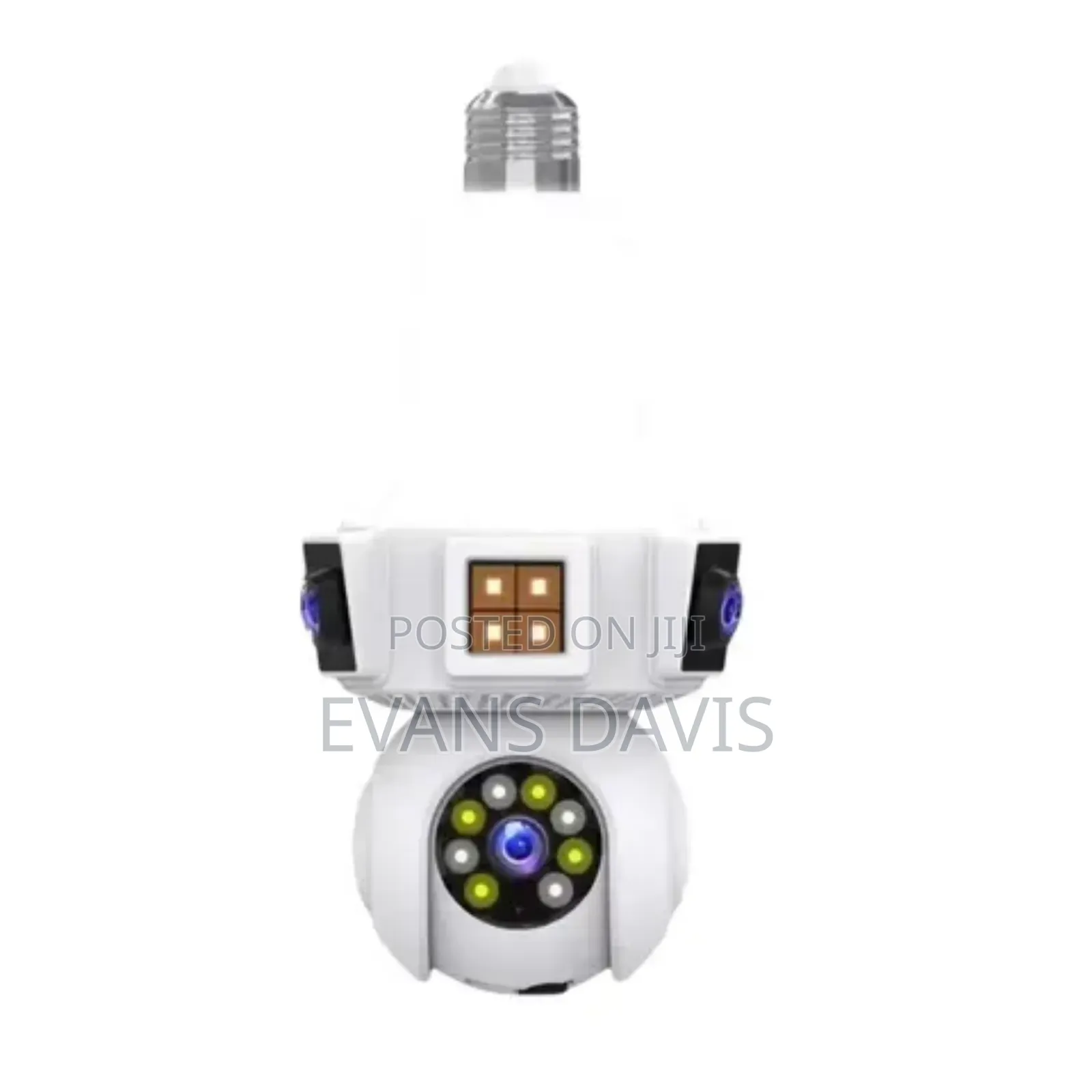 3 Lenses 360 Degree Bulb Camera With Light