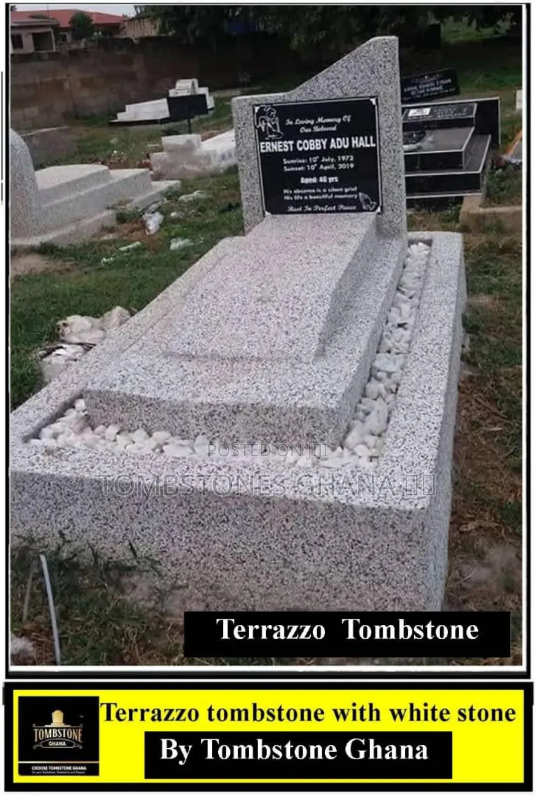 Terrazzo Tombstone