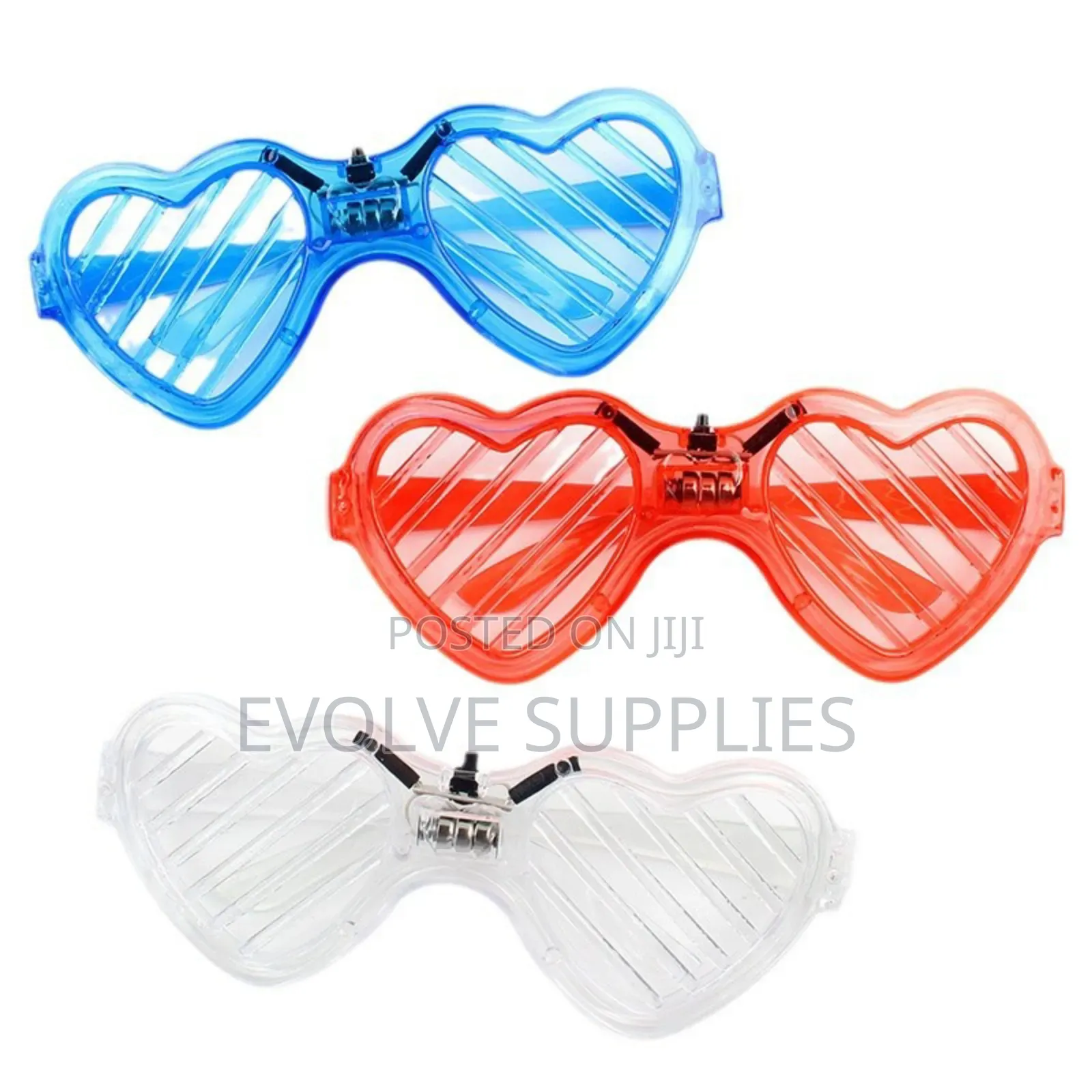 Led Heart Shaped Party Glasses