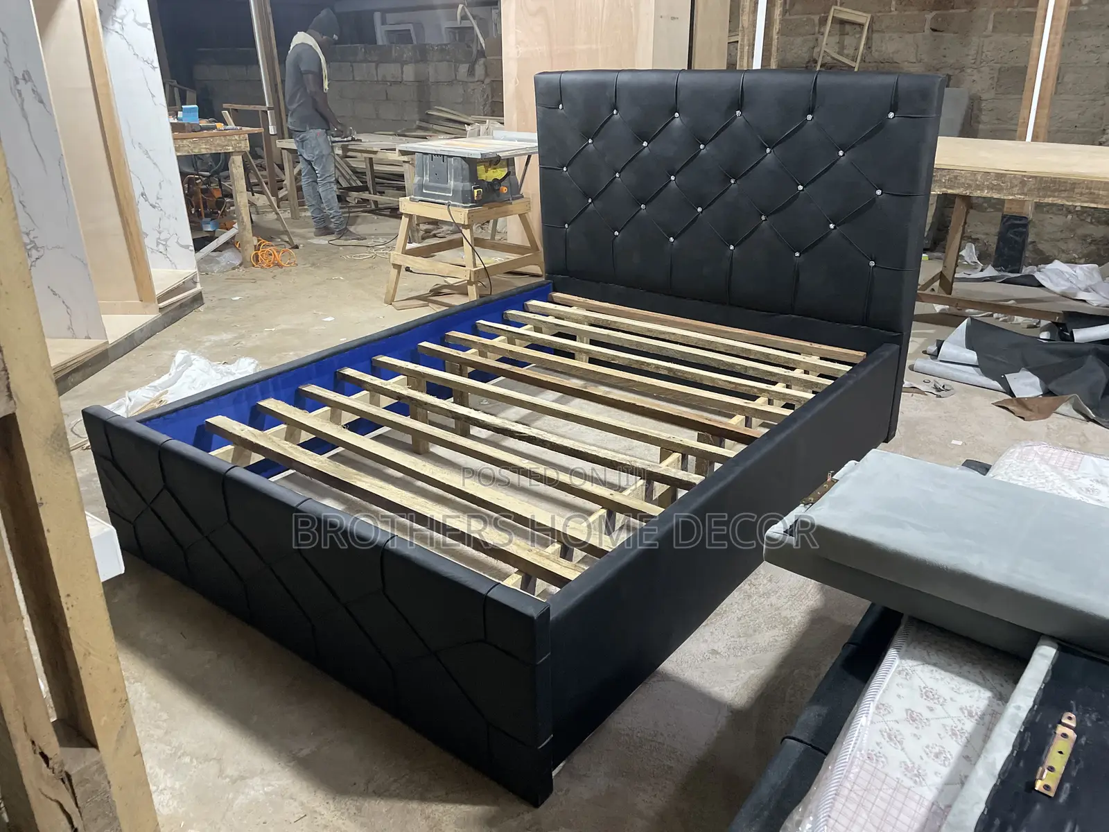 Leather Double Bedframe For Your Love Ones