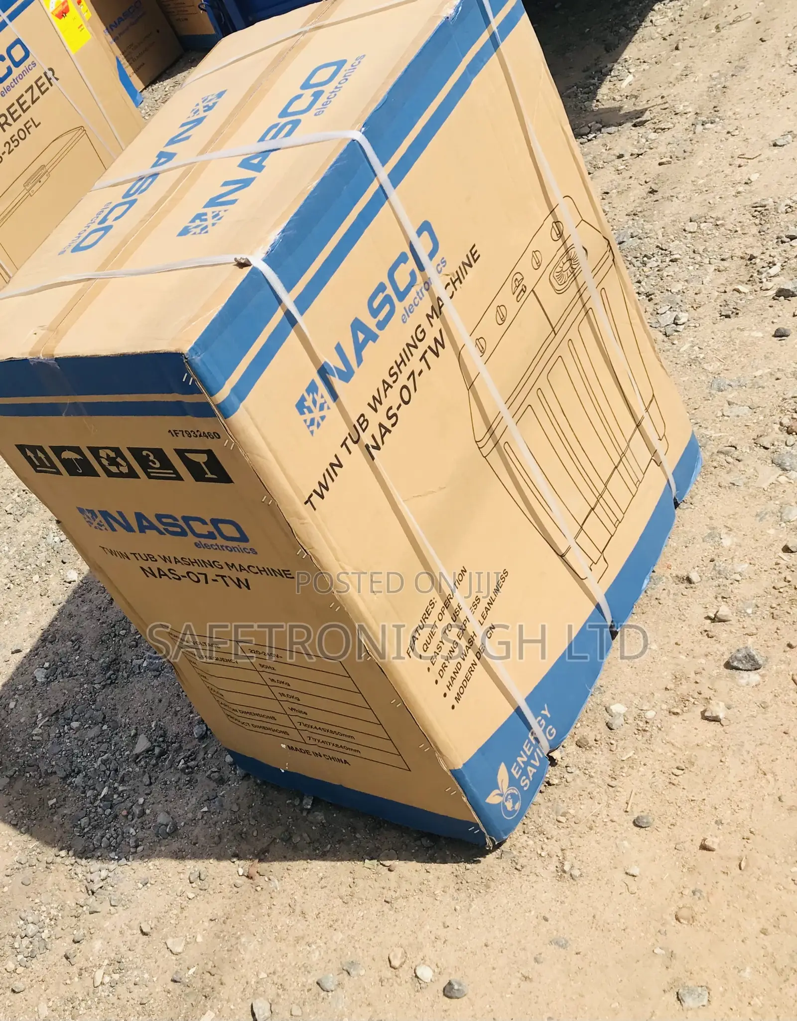 Affordable Red/White 7kg Topload Semiauto Nasco Washer