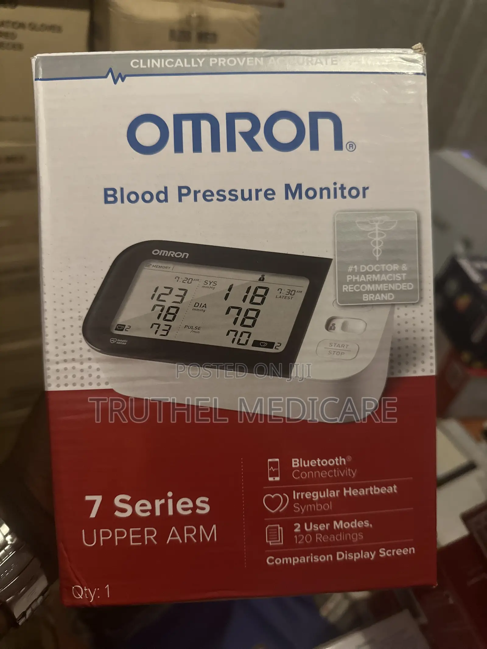 Digital Blood Pressure Machine (Omron M7)