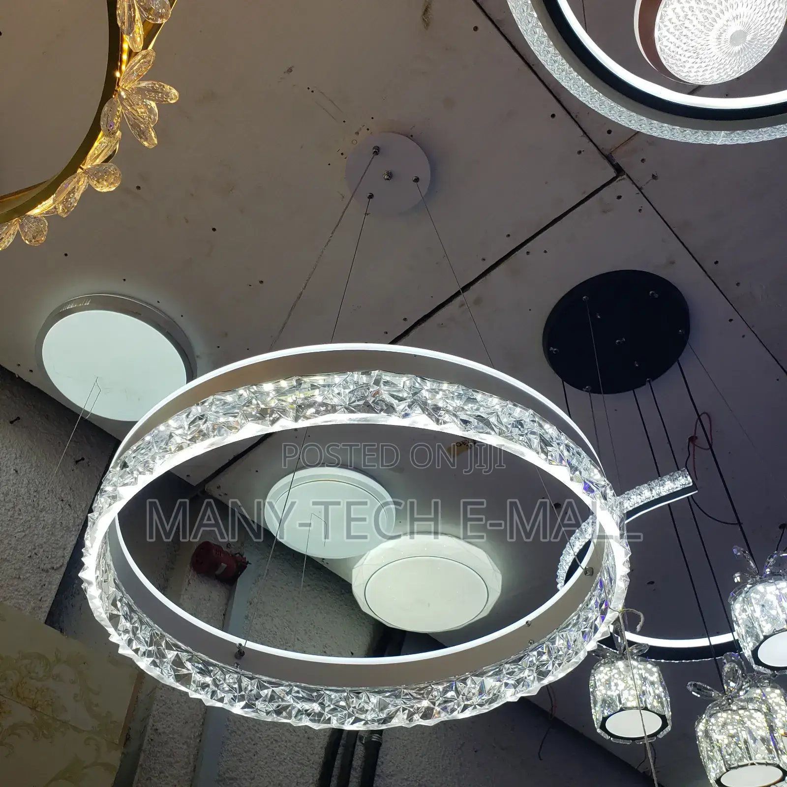 One Steps Luxury Ceiling Chandelier Light.
