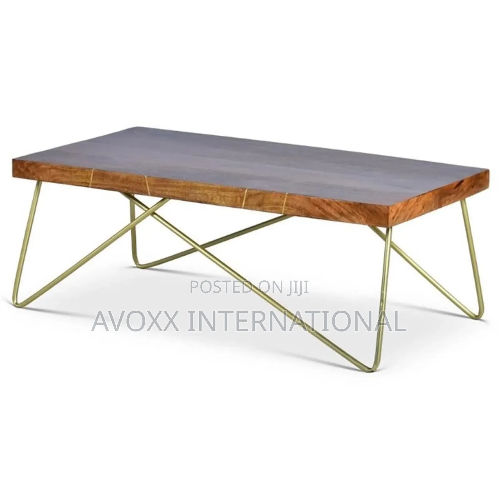 Steve Silver Co Walter Brass Inlay Cocktail Table, WT300C