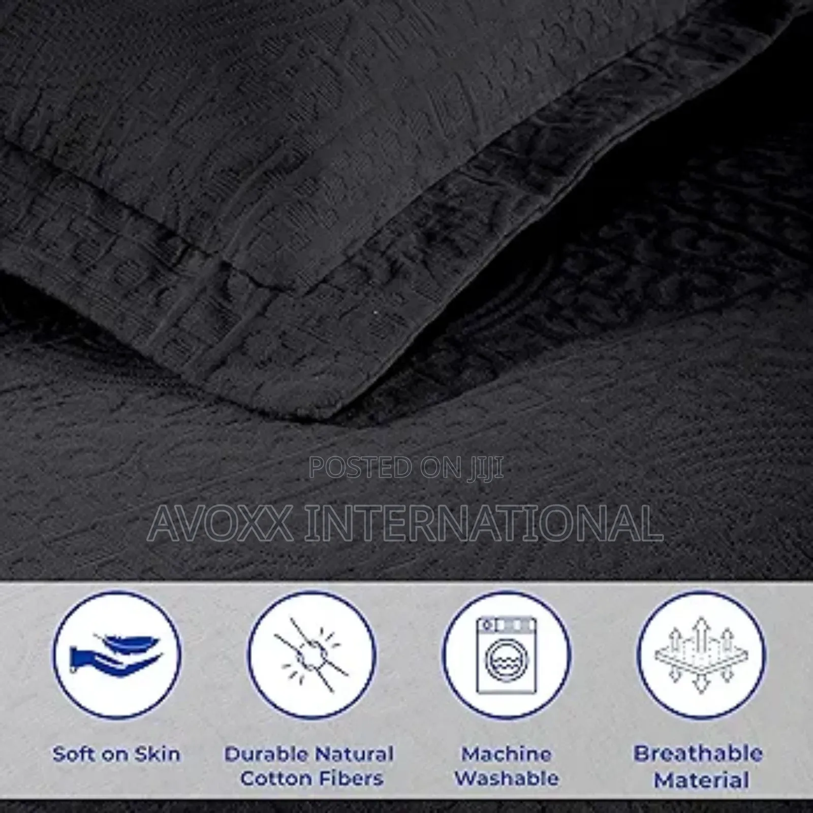 Superior Cotton Fleur De Lis Bedspread Set/ Queen Size