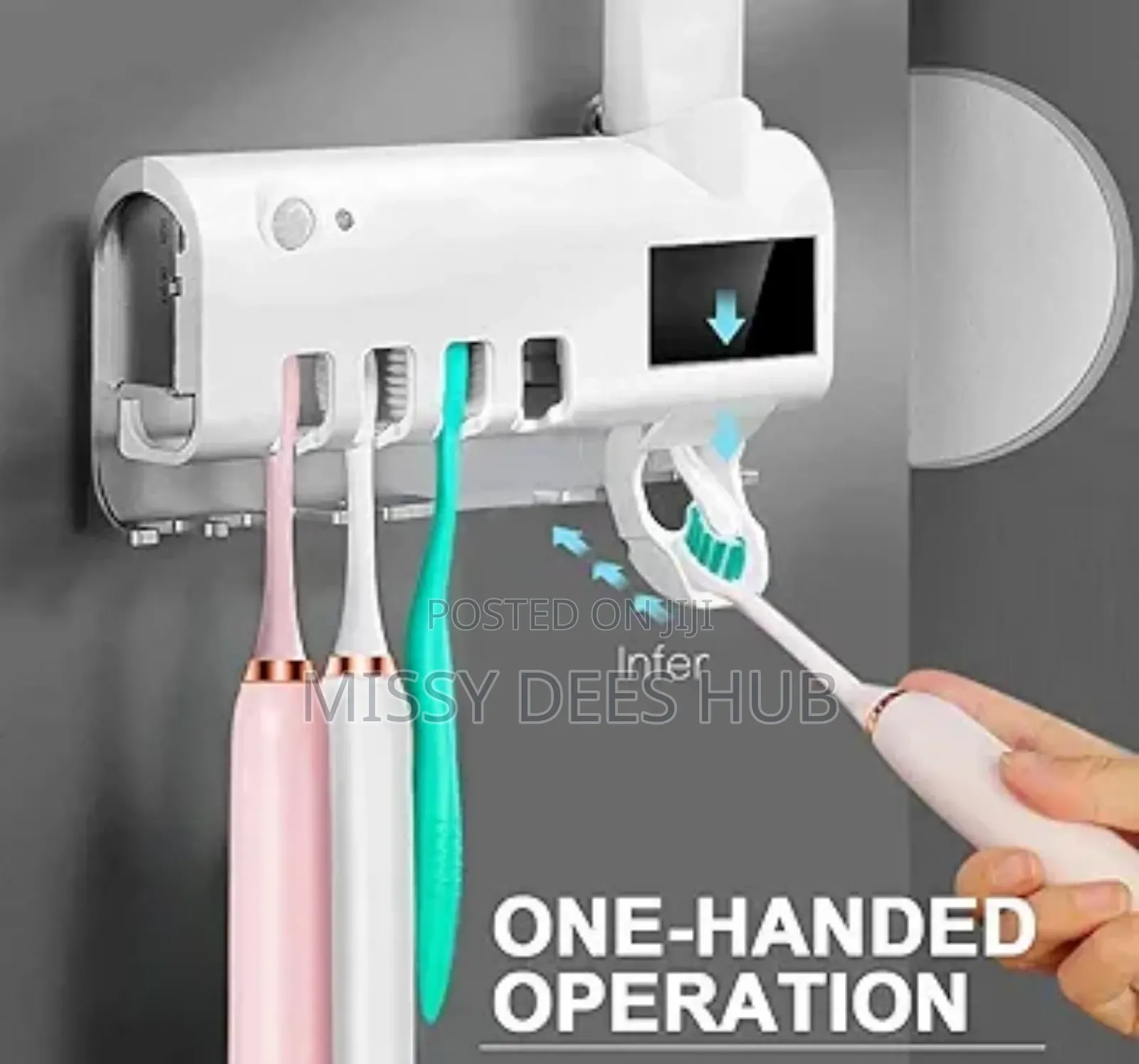 Toothpaste Dispenser With Sterilizer