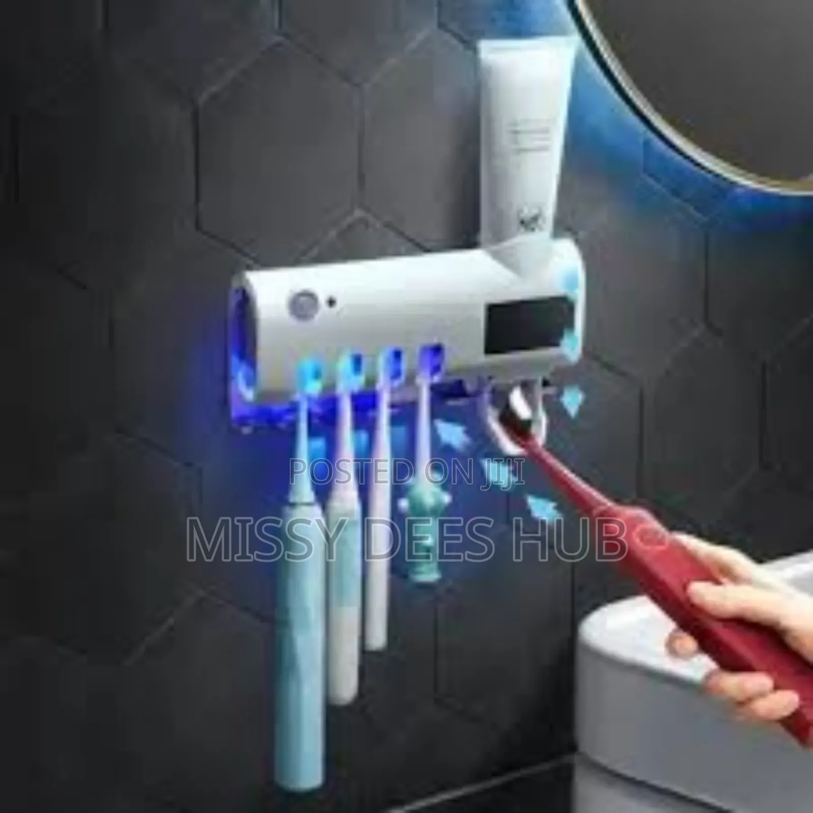 Toothpaste Dispenser With Sterilizer