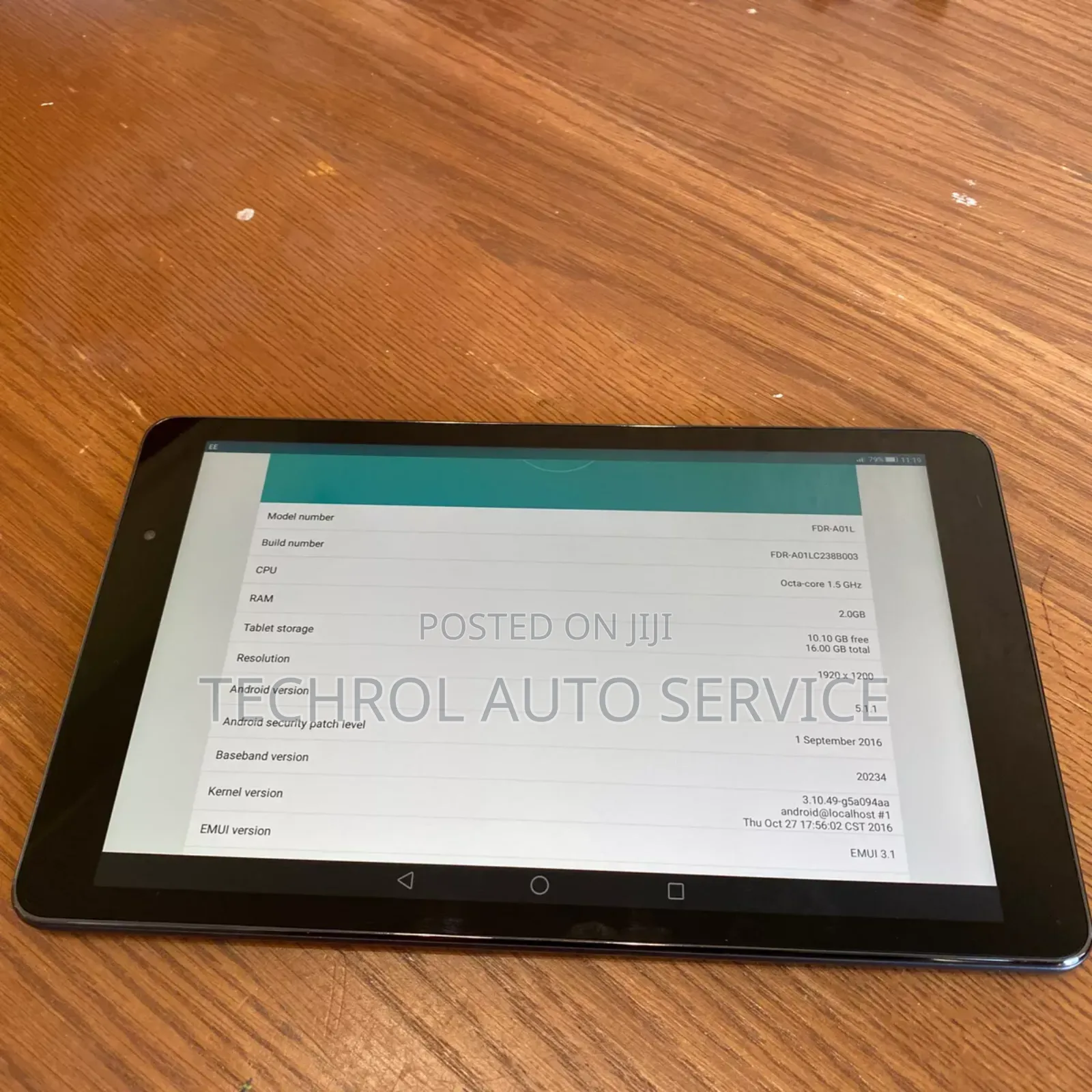 Uk Used Huawei Mediapad T2 FDR ,10inch 16gb
