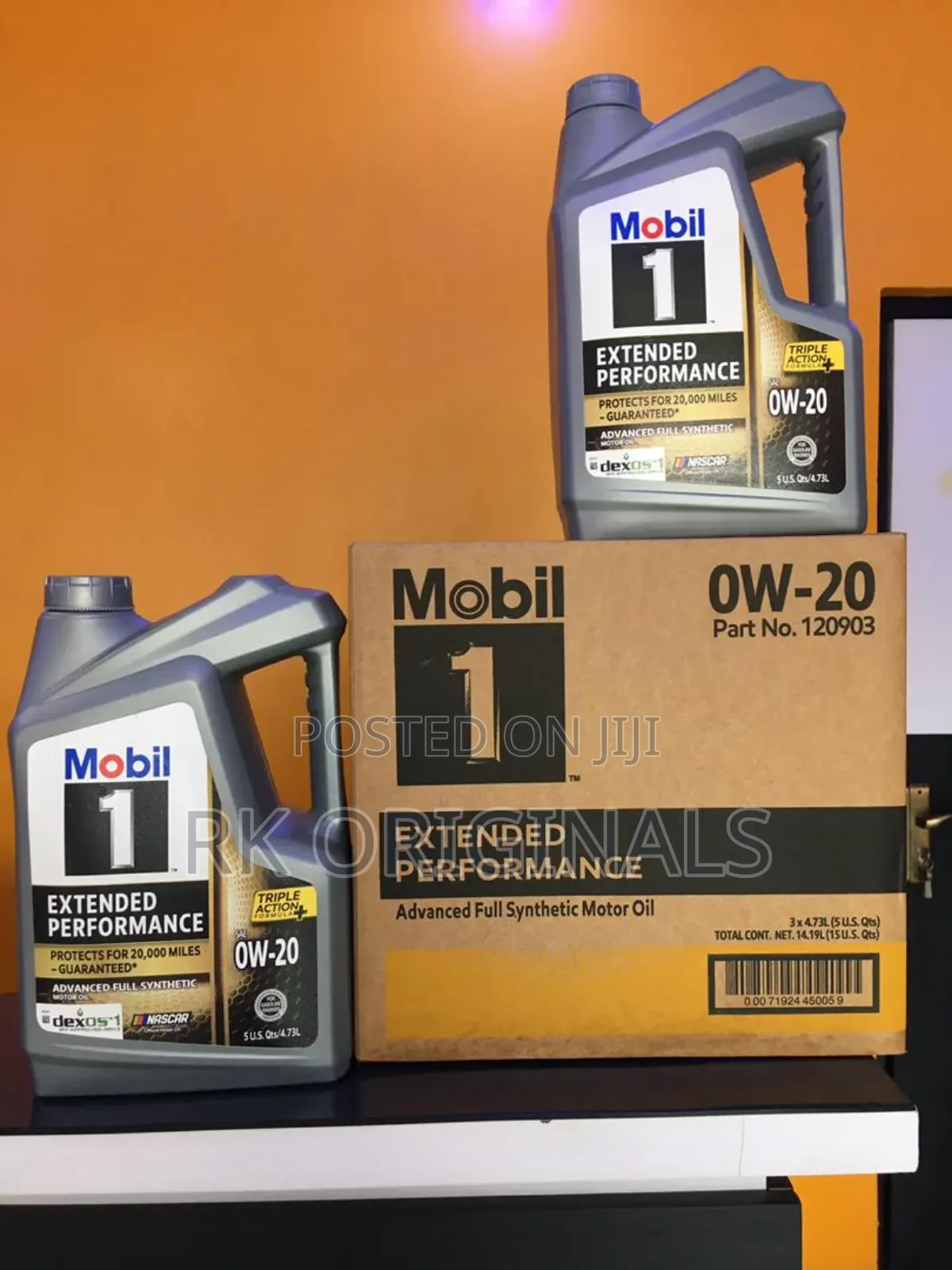 Mobil1 Extended Performance Oil 5l 0w20 From Usa 🇺🇸