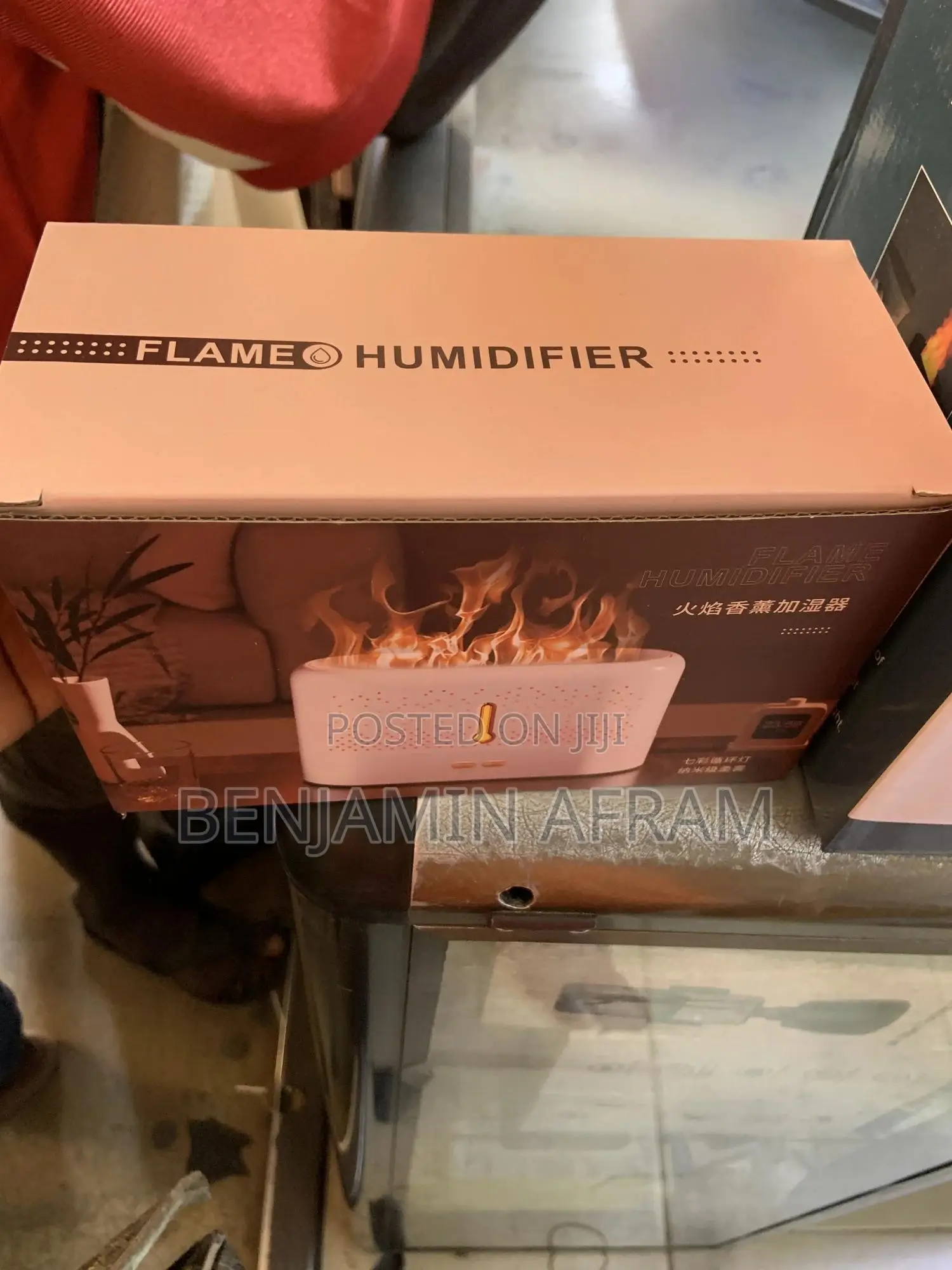 Decorative Flame Humidifier Air Fresher