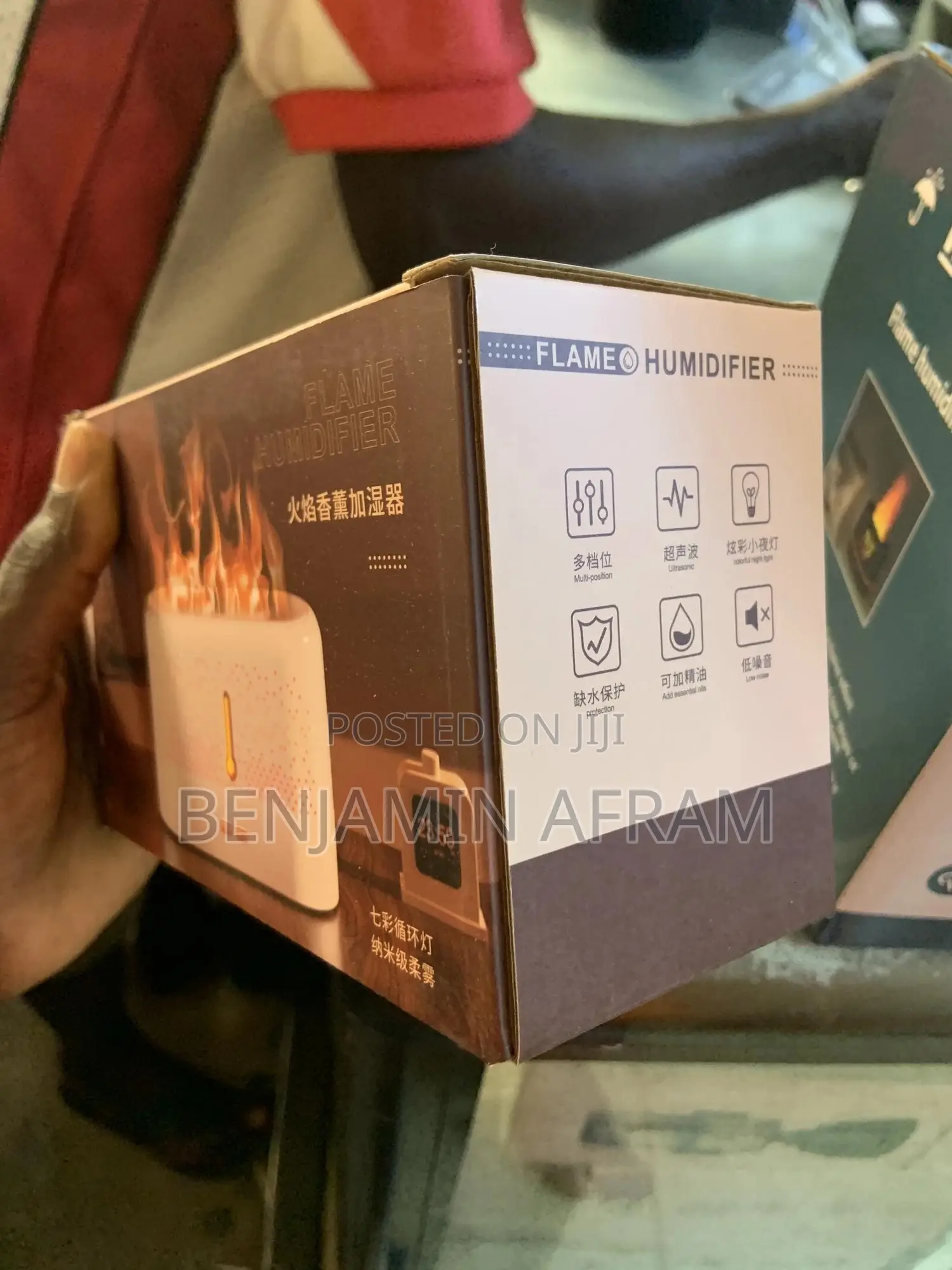 Decorative Flame Humidifier Air Fresher
