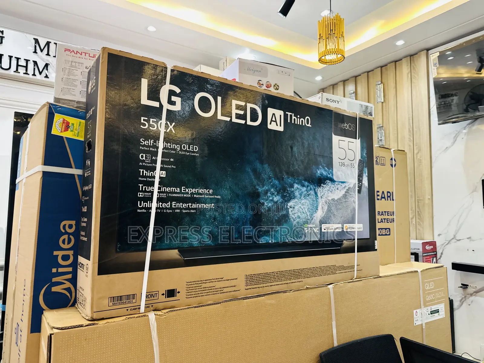 Available Now at Store Lg OLED Smart 55”CX
