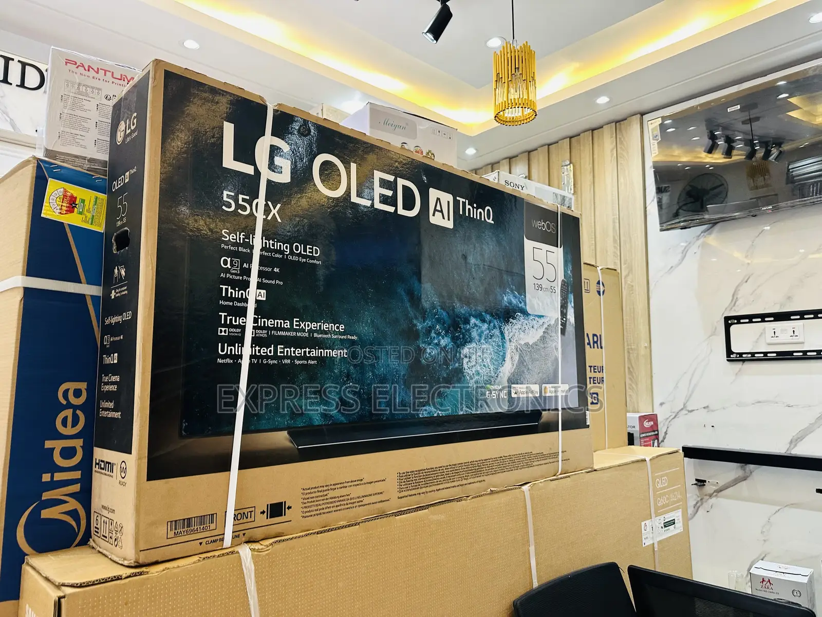 Available Now at Store Lg OLED Smart 55”CX